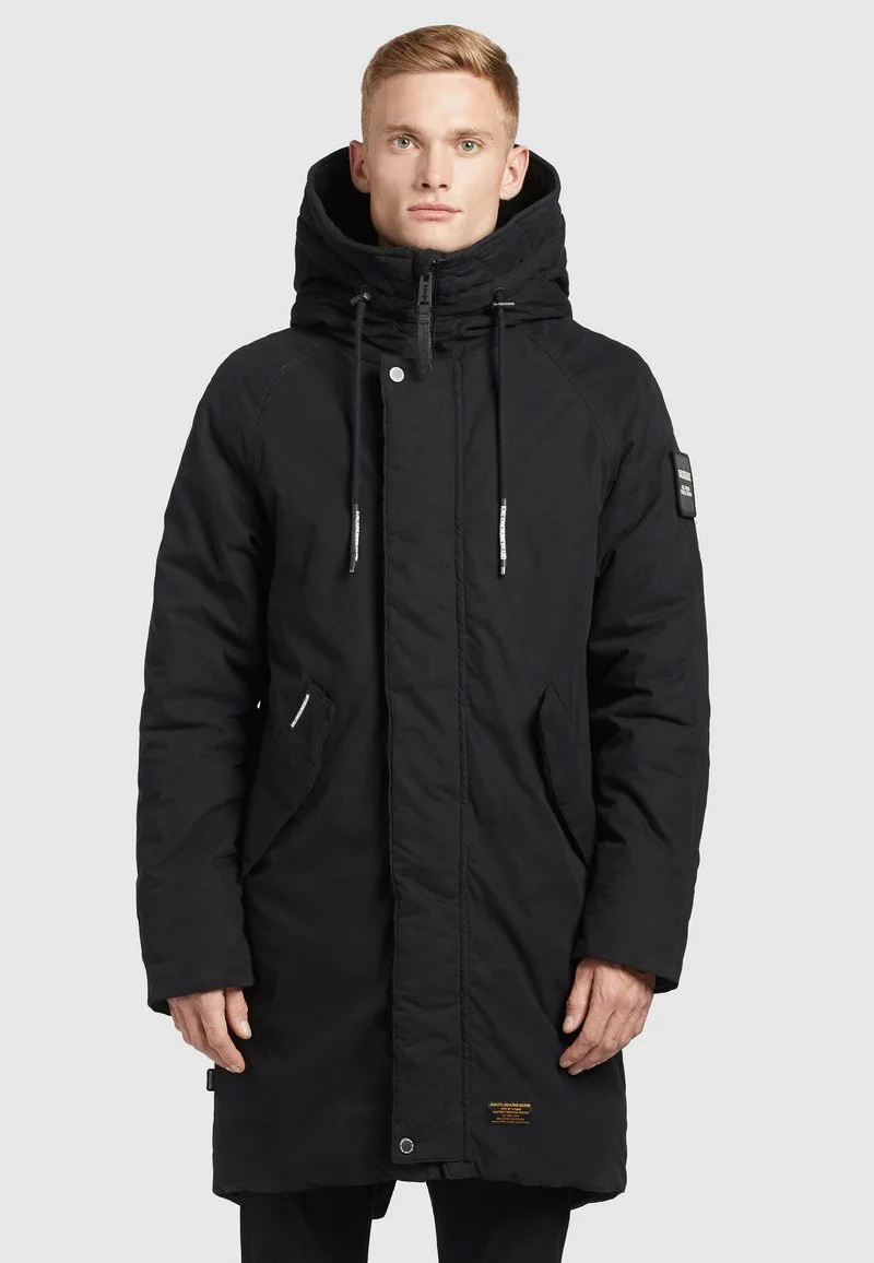 Schlussverkauf ❤️ Khujo HAAK - Wintermantel - Schwarz, Herren 👏 1 Schlussverkauf ❤️ Khujo HAAK - Wintermantel - Schwarz, Herren 👏