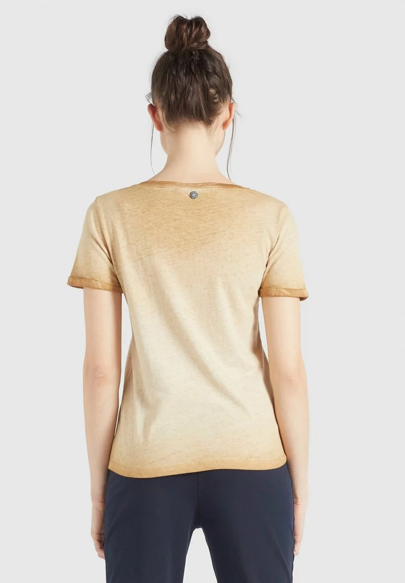 Budget ✔️ Khujo BARU - T-Shirt Basic - Sand, Damen 🎁 3 Budget ✔️ Khujo BARU - T-Shirt Basic - Sand, Damen 🎁 – Bild 3