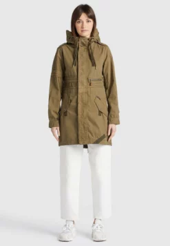 Bestes Angebot 🧨 Khujo BANELE - Parka - Khaki, Damen 🥰