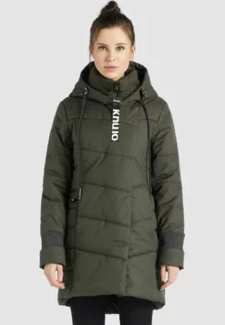 Billig ⭐ Khujo ELVA STRUCTURED - Wintermantel - Dunkeloliv, Damen 🧨
