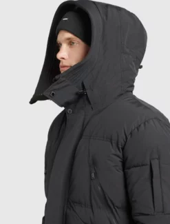 Budget 😉 Khujo GORD - Wintermantel - Schwarz, Herren 🥰 -Khujo Exquisiter Laden 41dab281dd1f4b61926f128dd8182fb8