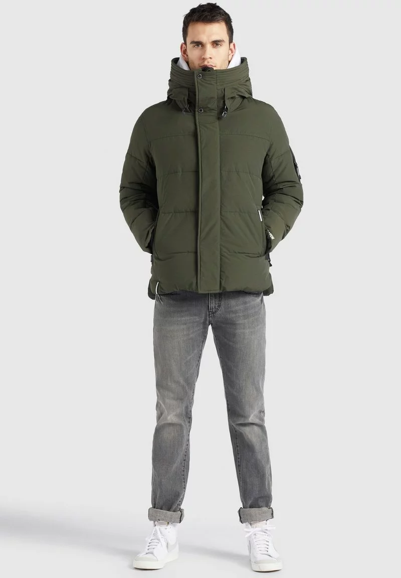 Top 10 🎉 Khujo BARAT - Winterjacke - Dunkelgrün, Herren 💯 2 Top 10 🎉 Khujo BARAT - Winterjacke - Dunkelgrün, Herren 💯 – Bild 2
