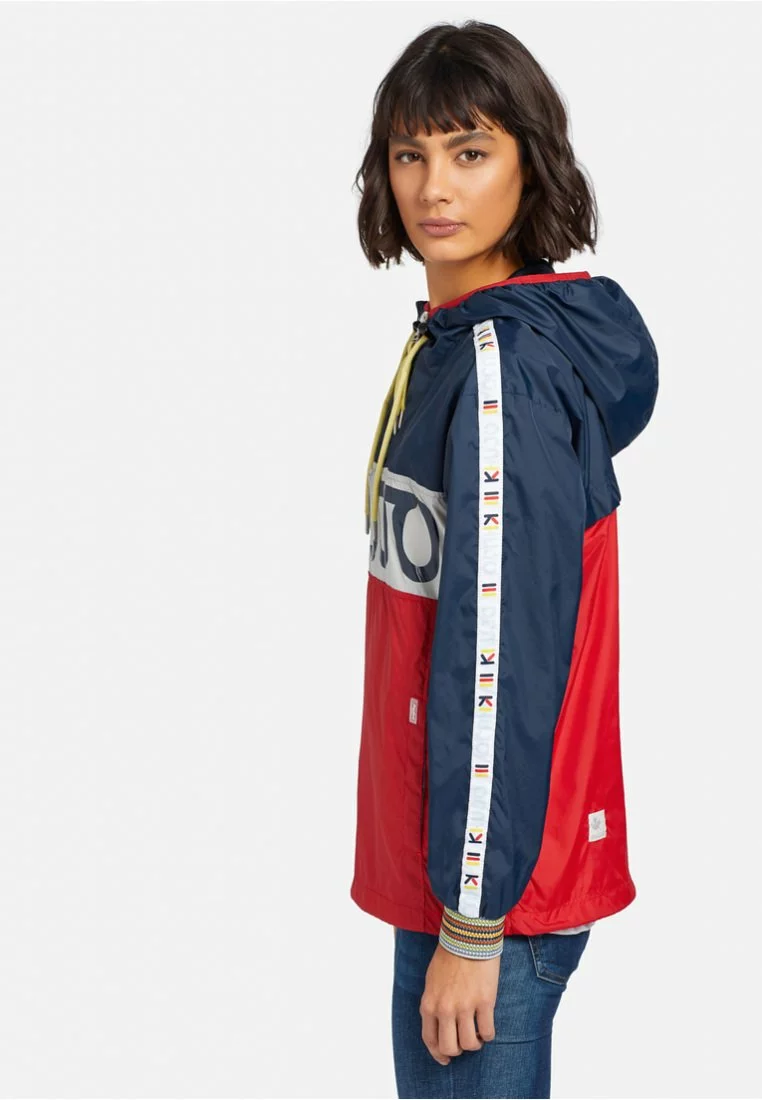 Großhandel ✨ Khujo ELIANA - Windbreaker - Blue/white/red, Damen 😀 4 Großhandel ✨ Khujo ELIANA - Windbreaker - Blue/white/red, Damen 😀 – Bild 4
