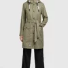 Großhandel ⭐ Khujo GLENNA - Regenjacke / Wasserabweisende Jacke - Graugrün, Damen 🧨