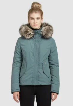 Schlussverkauf 🎁 Khujo TOMMA - Winterjacke - Blaugrau, Damen 💯