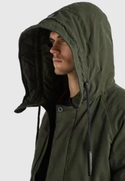 Billig 🔥 Khujo HAAK - Wintermantel - Dunkelgrün, Herren 🎉 -Khujo Exquisiter Laden 48c9c9b2db614817b0c0c9508dcc826c