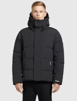 Großhandel 🔔 Khujo BARAT - Winterjacke - Schwarz, Herren ⌛