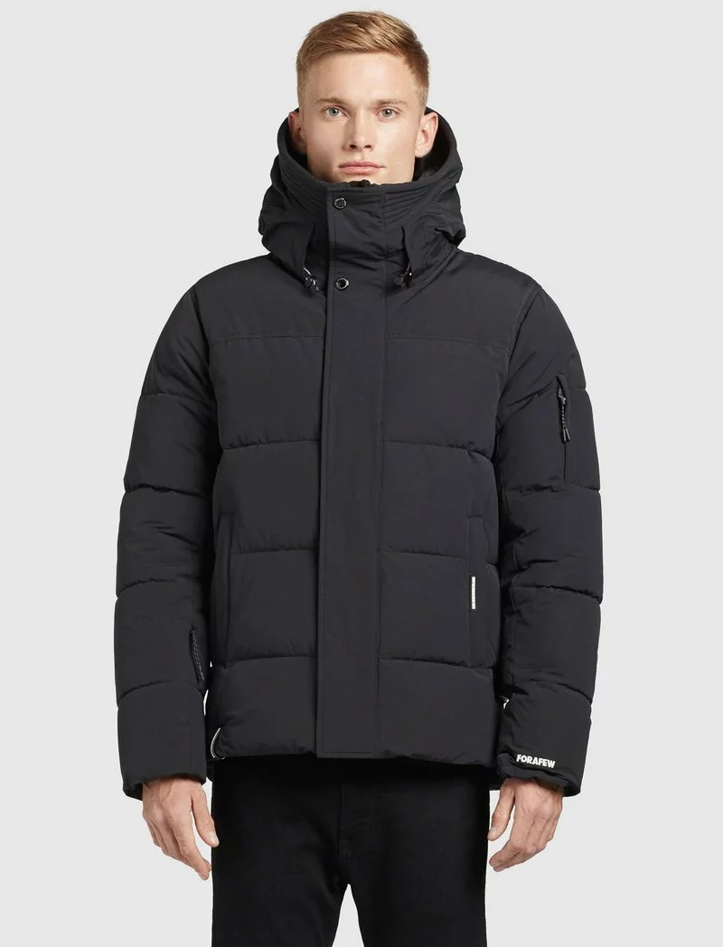 Großhandel 🔔 Khujo BARAT - Winterjacke - Schwarz, Herren ⌛ 1 Großhandel 🔔 Khujo BARAT - Winterjacke - Schwarz, Herren ⌛