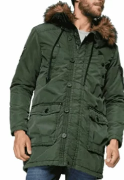 Angebote 💯 Khujo Parka - Grün, Herren 🔥 -Khujo Exquisiter Laden 49e1a07f1d1a47b7a31fcf8348b85b2d