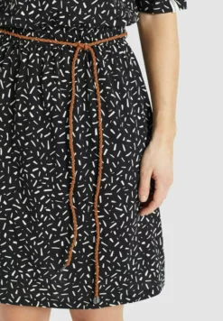 Besorgen 🎉 Khujo GABY - Jerseykleid - Schwarz-weiß Gemustert, Damen 👍 -Khujo Exquisiter Laden 4a1ba86eafa846b6a5412ef6279f2205