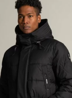 Budget ⌛ Khujo TAWAI - Wintermantel - Schwarz, Herren ❤️ -Khujo Exquisiter Laden 4fc0220706c64c77b18cecfa87561abb