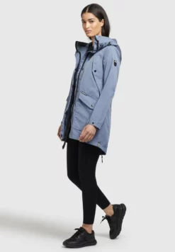 Brandneu 🤩 Khujo AIRA2 - Parka - Blau, Damen 💯 -Khujo Exquisiter Laden 5304b165907148e983caa6aefdcd1964