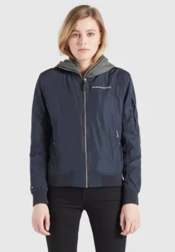 Coupon 🔔 Khujo LARIFA - Bomberjacke - Dunkelblau, Damen 😉