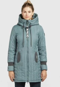 Bestes Angebot 🧨 Khujo JERRY PRIME5 STRUCTURED - Wintermantel - Blaugrau, Damen 🧨