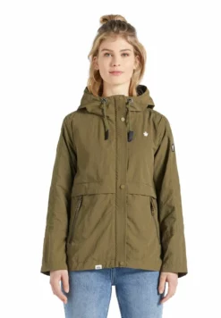Budget 💯 Khujo ZAHIRA2 - Übergangsjacke - Khaki, Damen 🎁 -Khujo Exquisiter Laden 55492eea0f9d467bbb324e003e91f185