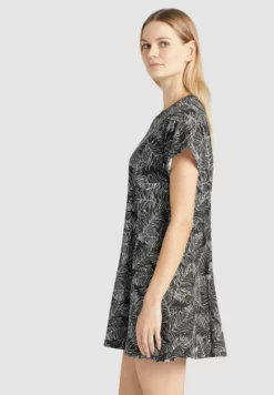 Beste Bewertungen von 😉 Khujo IOCASTE - Jerseykleid - Schwarz Gemustert, Damen ❤️ -Khujo Exquisiter Laden 5561c95428e64867853ad603ef2f3ca5