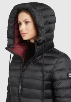 Aktion ✔️ Khujo MIMI SHINE - Wintermantel - Schwarz, Damen ❤️ -Khujo Exquisiter Laden 56110aff97c94d408c57f8244434f1ec