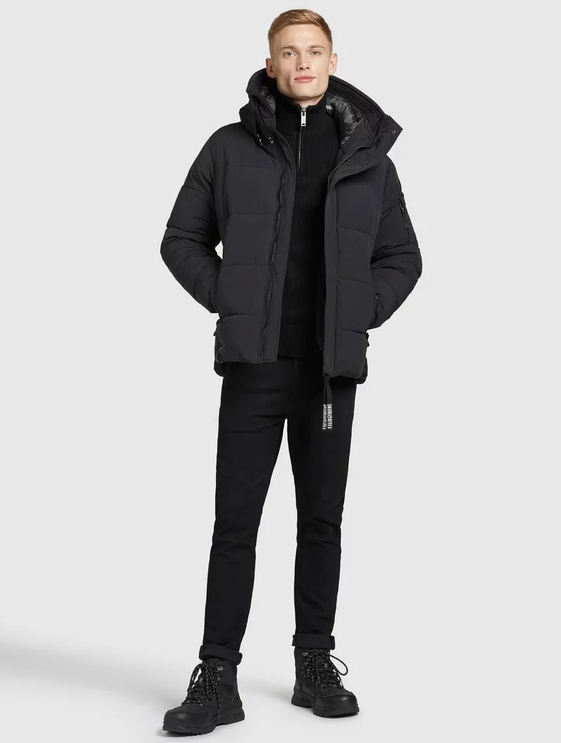 Großhandel 🔔 Khujo BARAT - Winterjacke - Schwarz, Herren ⌛ 2 Großhandel 🔔 Khujo BARAT - Winterjacke - Schwarz, Herren ⌛ – Bild 2