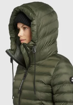 Aktion 🛒 Khujo LOVINA2 SHINE - Übergangsjacke - Dunkeloliv, Damen ❤️ -Khujo Exquisiter Laden 56f2a3e3ee51478a86c97f10ec548dc4