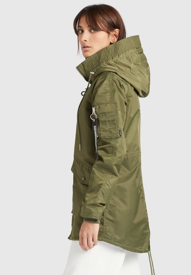 Neu 🤩 Khujo TIANA - Leichte Jacke - Olive, Damen 🔥 3 Neu 🤩 Khujo TIANA - Leichte Jacke - Olive, Damen 🔥 – Bild 3