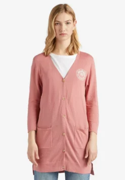 Bestpreis 😉 Khujo MANISHKE - Strickjacke - Pink, Damen 🎁