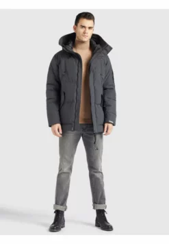 Billig ⌛ Khujo GORD - Wintermantel - Dunkelgrau, Herren ✨ -Khujo Exquisiter Laden 57c52323bf0545d5b0867735f642a7a3