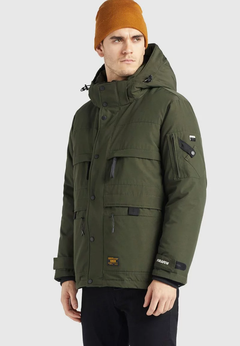 Neu 😍 Khujo BOYNTON - Winterjacke - Dunkeloliv, Herren 🛒 6 Neu 😍 Khujo BOYNTON - Winterjacke - Dunkeloliv, Herren 🛒 – Bild 6