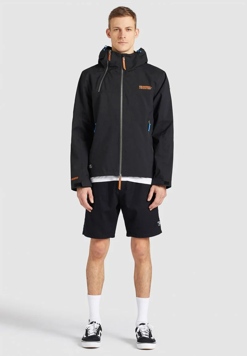 Brandneu 👍 Khujo TARON - Outdoorjacke - Black, Herren ❤️ 1 Brandneu 👍 Khujo TARON - Outdoorjacke - Black, Herren ❤️