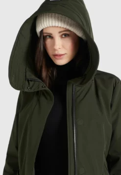 Blitzangebot 🔥 Khujo CHARLYN2 - Wintermantel - Dunkeloliv Polyester, Damen 🎉 -Khujo Exquisiter Laden 5bd535654053446284d3d3d5aeda9dfd