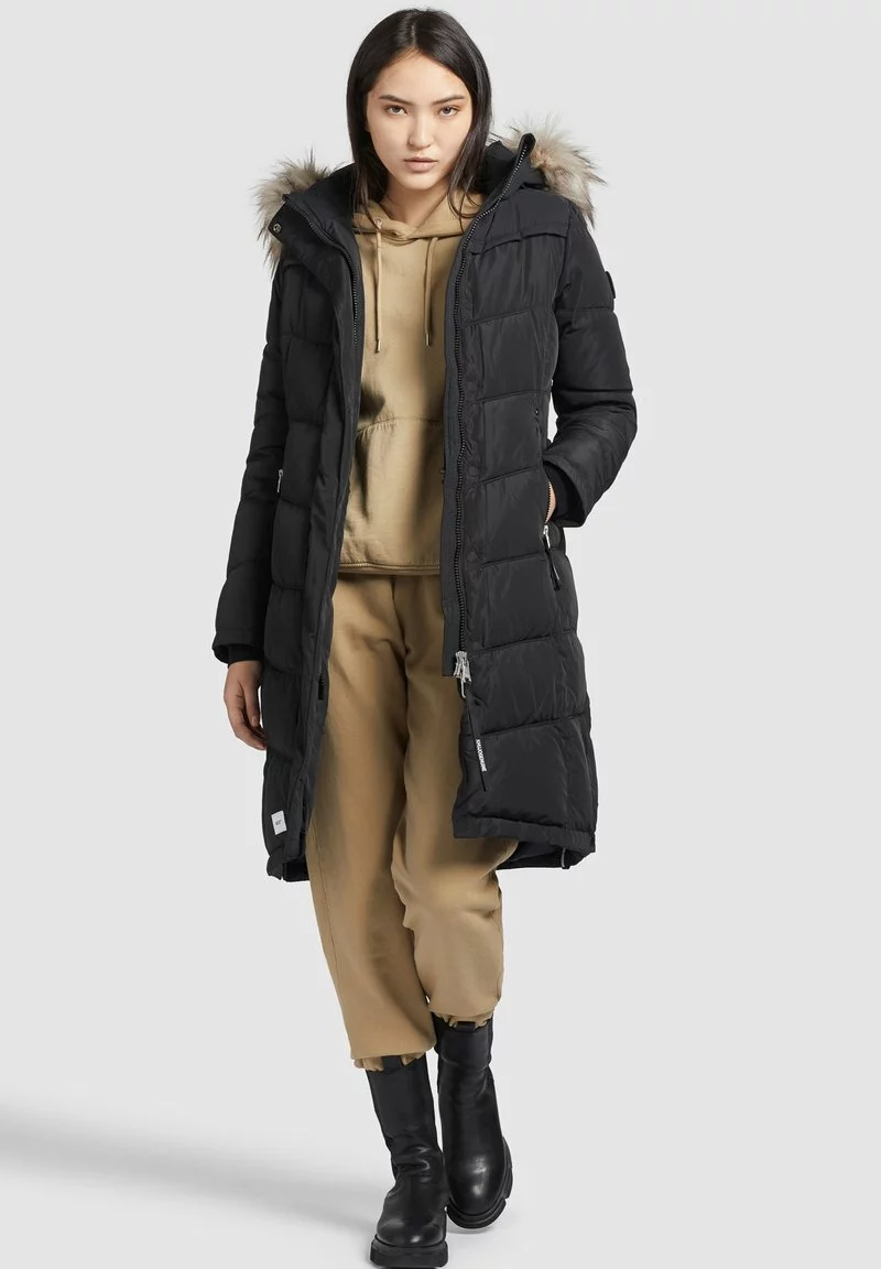 Blitzangebot 😍 Khujo LUBECK LONG - Wintermantel - Schwarz, Damen 🤩 4 Blitzangebot 😍 Khujo LUBECK LONG - Wintermantel - Schwarz, Damen 🤩 – Bild 4