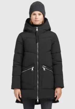 Billig 🎁 Khujo BINE - Wintermantel - Schwarz, Damen 😀