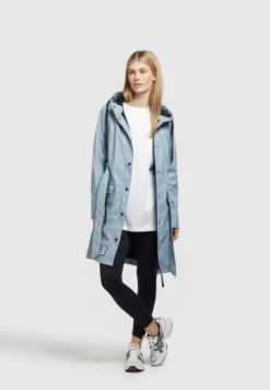 Coupon ✔️ Khujo GLENNA - Regenjacke / Wasserabweisende Jacke - Hellblau, Damen 🌟 -Khujo Exquisiter Laden 609c3859e7cb498db3f67aae43442b7e