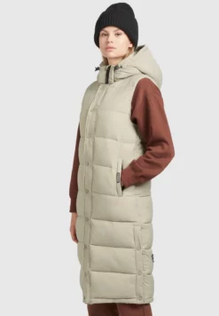 Neu 🛒 Khujo MAGNETA MATT - Weste - Blassgrün, Damen 😀