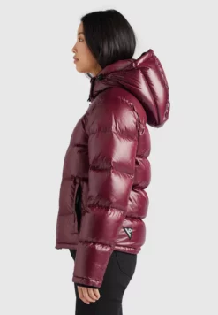 Schlussverkauf ✔️ Khujo CAMILLE - Winterjacke - Weinrot Glänzend, Damen ❤️ -Khujo Exquisiter Laden 65905ffdd9244df9bcdf0e6ecbb7d2aa