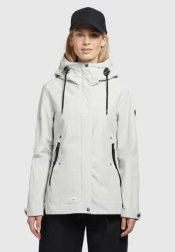 Bester Verkauf 👏 Khujo KAYA - Outdoorjacke - Hellgrau, Damen 👍