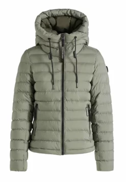 Billig 🎁 Khujo LOVINA MATT - Übergangsjacke - Graugrün, Damen 🔥 -Khujo Exquisiter Laden 6a5587e8f6444bb9b58d36359b7e38c6