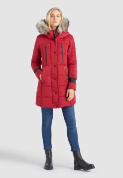 Top 10 👏 Khujo NIAMH - Wintermantel - Rot, Damen ❤️ -Khujo Exquisiter Laden 6c215822c4d84641840967d9977423f3