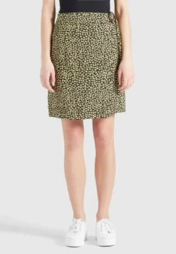 Blitzangebot 🥰 Khujo ARMATA - Wickelrock - Schwarz/gelb, Damen 🔥