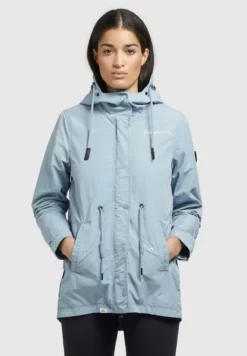 Bestes Angebot 😀 Khujo CAIMA - Parka - Hellblau, Damen 🎁