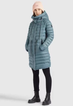 Bester Verkauf 🔥 Khujo MANTEL NIANA SHINE - Wintermantel - Blaugrau, Damen 🥰 -Khujo Exquisiter Laden 743db1eeba2445fcbd4d5940babb0677