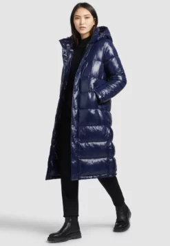 Blitzangebot 😉 Khujo CORINNA SHINY - Wintermantel - Dunkelblau Glänzend, Damen 👏 -Khujo Exquisiter Laden 74a012846b874749b5608f9332975d11