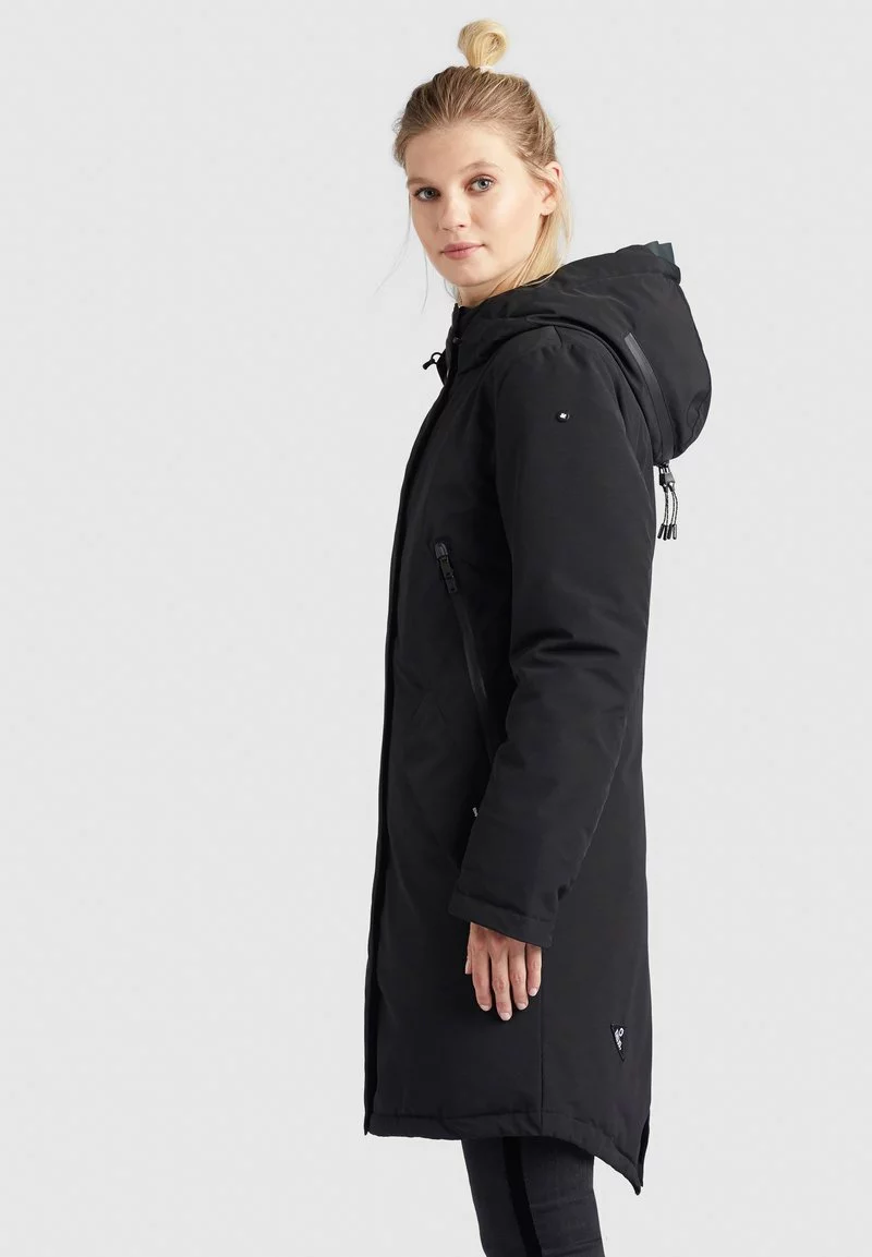 Budget 🌟 Khujo CHARLYN - Wintermantel - Schwarz, Damen 🤩 4 Budget 🌟 Khujo CHARLYN - Wintermantel - Schwarz, Damen 🤩 – Bild 4