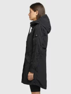 Budget ⌛ Khujo GAMES - Parka - Schwarz, Damen 🧨 -Khujo Exquisiter Laden 76d6135384bc45238c1d404bee79b929