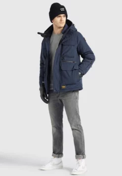 Bester Verkauf 😀 Khujo MARKS2 - Winterjacke - Dunkelblau, Herren 😍 -Khujo Exquisiter Laden 78028f5f93df41ba87a2438d531081c9