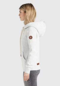 Neu 👏 Khujo FANCI - Kapuzenpullover - Hellgrau Meliert, Damen 🥰 -Khujo Exquisiter Laden 78f632a4aa774800bc8cebcbb3595ef4