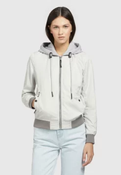 Am billigsten ❤️ Khujo PERSEE - Leichte Jacke - Hellgrau, Damen ⭐