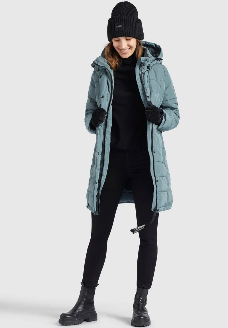 Bestes Angebot 😉 Khujo DELINAS2 - Wintermantel - Blaugrau, Damen ⌛ 5 Bestes Angebot 😉 Khujo DELINAS2 - Wintermantel - Blaugrau, Damen ⌛ – Bild 5