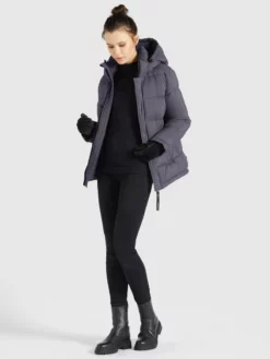 Aktion 💯 Khujo GERDA MATT - Winterjacke - Grau, Damen ❤️ -Khujo Exquisiter Laden 7c402ec047ee4806b0263f70fa5fc0ba
