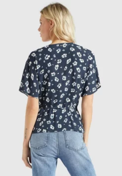 Coupon 🧨 Khujo GIOVANNA - Bluse - Blau-weiß Geblümt, Damen ❤️ -Khujo Exquisiter Laden 7f07f15847bd43d3b299de3f138b4949