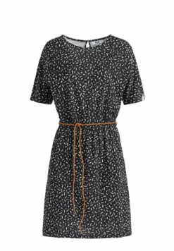 Besorgen 🎉 Khujo GABY - Jerseykleid - Schwarz-weiß Gemustert, Damen 👍 -Khujo Exquisiter Laden 7fb0b50f6a894104b23fc446f25e6322